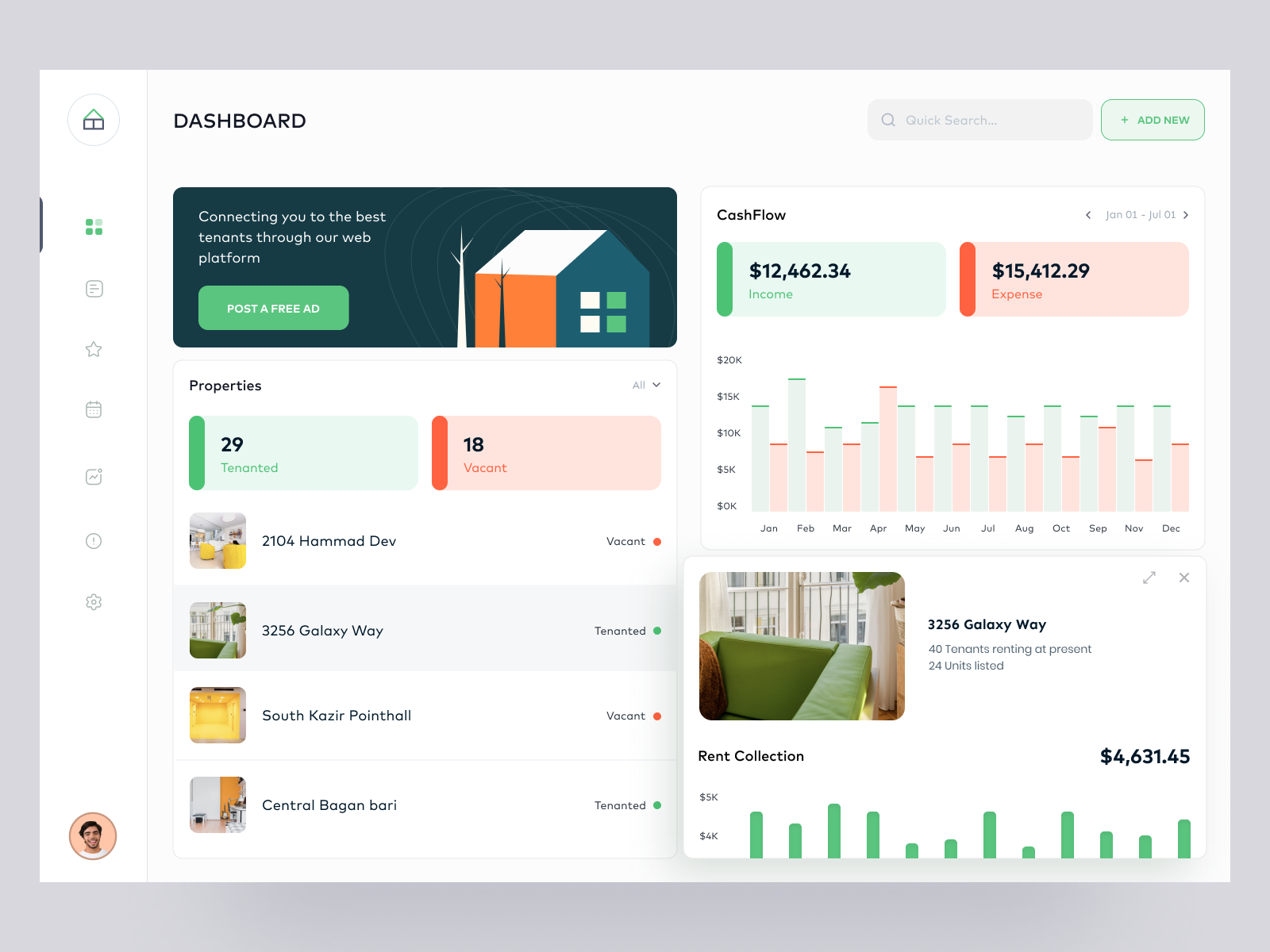 Build Residency Management System